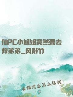 NPC小姐姐竟然要去救弟弟