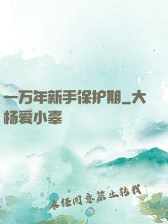 一万年新手保护期