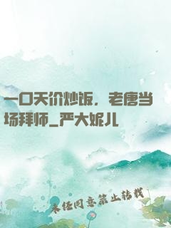 一口天价炒饭，老唐当场拜师
