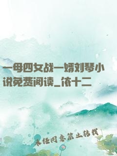 一母四女战一婿刘琴小说免费阅读