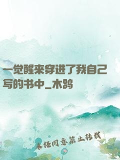 一觉醒来穿进了我自己写的书中