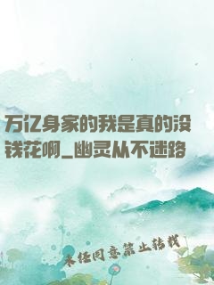 万亿身家的我是真的没钱花啊