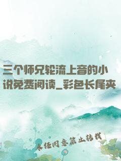 三个师兄轮流上音的小说免费阅读