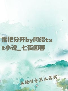 乖把分开by阿昭txt小说