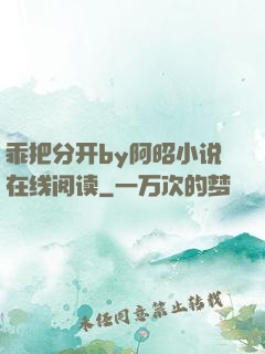 乖把分开by阿昭小说在线阅读