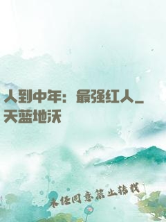 人到中年：最强红人