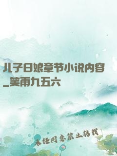 儿子日娘章节小说内容