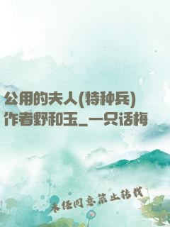 公用的夫人(特种兵)作者野和玉