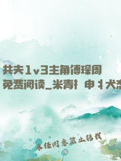 共夫1v3主角傅琛周免费阅读