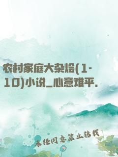 农村家庭大杂烩(1-10)小说