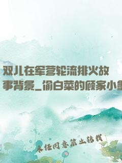 双儿在军营轮流排火故事背景