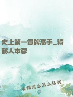 史上第一冒牌高手