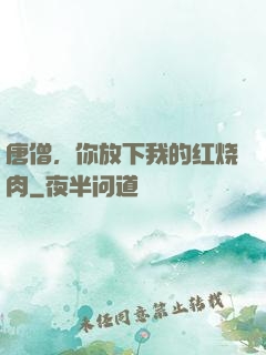 唐僧，你放下我的红烧肉