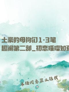土豪的母狗们1-3笔趣阁第二部