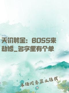 天价聘金：BOSS来劫婚