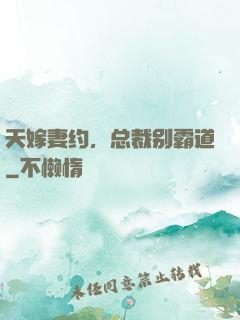 天嫁妻约，总裁别霸道