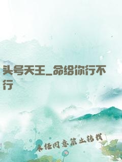 头号天王