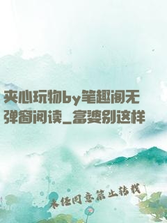 夹心玩物by笔趣阁无弹窗阅读