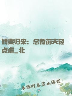 娇妻归来：总裁前夫轻点虐