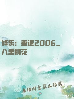 娱乐：重返2006