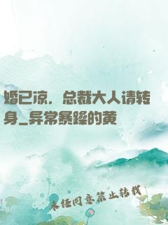 婚已凉，总裁大人请转身