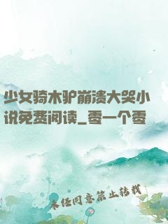 少女骑木驴崩溃大哭小说免费阅读