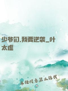 少爷们,我要逆袭