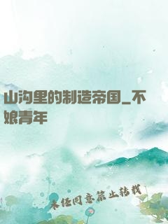 山沟里的制造帝国