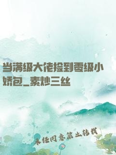 当满级大佬捡到零级小娇包
