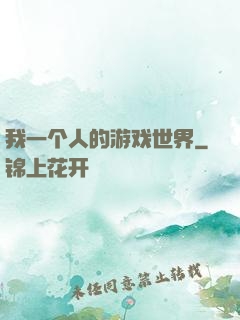 我一个人的游戏世界