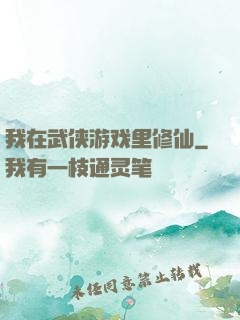 我在武侠游戏里修仙