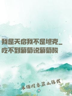 我是天启我不是坦克