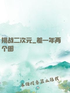 挑战二次元