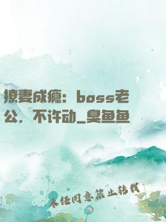 撩妻成瘾：boss老公，不许动