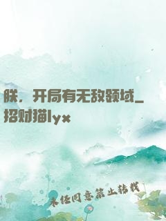 朕，开局有无敌领域
