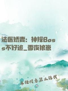 法医娇妻：神探Boss不好追