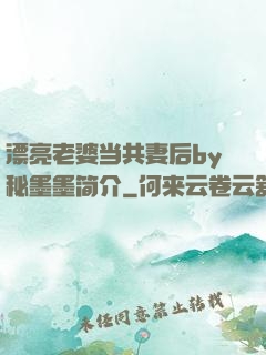 漂亮老婆当共妻后by秘墨墨简介