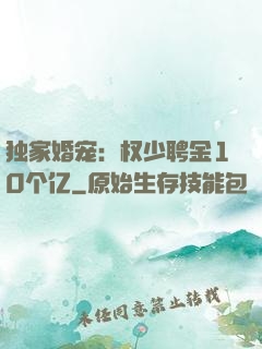 独家婚宠：权少聘金10个亿
