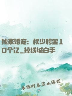 独家婚宠：权少聘金10个亿