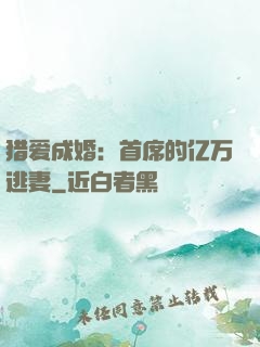猎爱成婚：首席的亿万逃妻