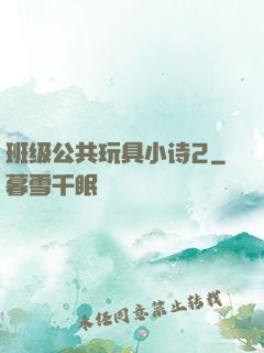 班级公共玩具小诗2