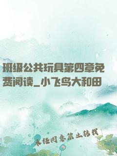 班级公共玩具第四章免费阅读