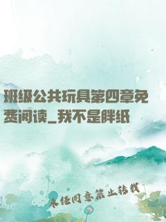 班级公共玩具第四章免费阅读
