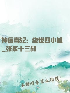 神医毒妃：绝世四小姐