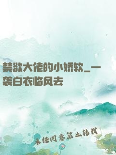 禁欲大佬的小娇软
