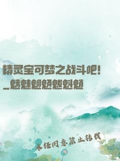 精灵宝可梦之战斗吧！