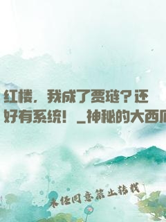 红楼，我成了贾琏？还好有系统！