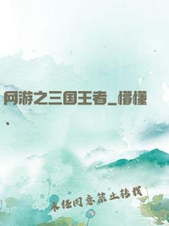 网游之三国王者