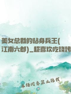 美女总裁的贴身兵王(江南六郎)
