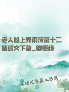 老人船上弄雨荷第十二集原文下载